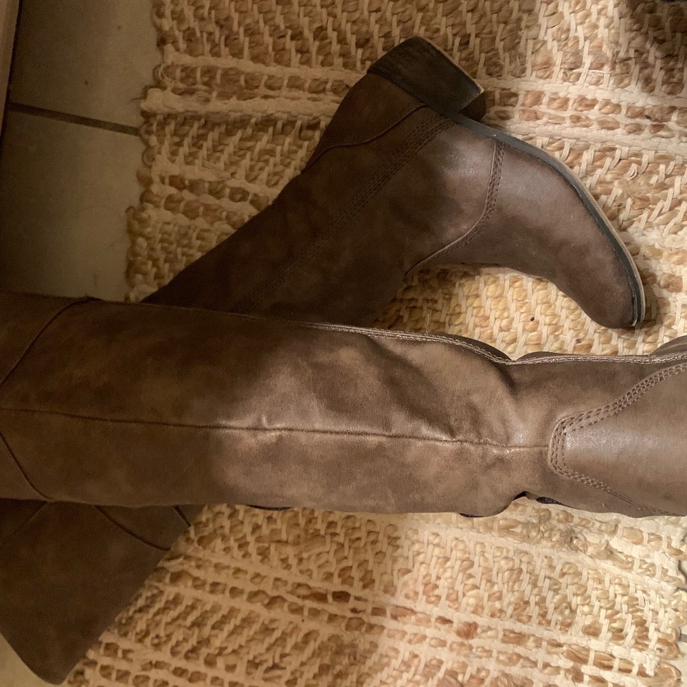 Brown Knee Boots
